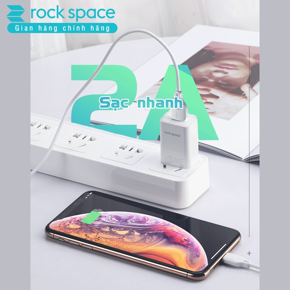 Dây Cáp Sạc IPRockSpace Z12,sạc nhanh ổn định không nóng máy độ dài 1m bảo hành 12 tháng 1 đổi 1