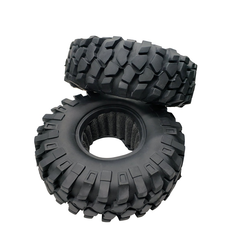 Bộ 4 Bánh Xe Cao Su 1.9 inch 108x40mm Cho Xe Điều Khiển crawler traxxas trx4 axial scx10 iii axi03007 90046 1.9 inch