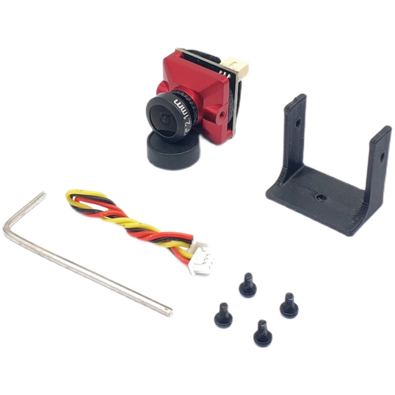 Camera Mini 1 / 3 CMOS HD 5MP 2.1mm Lens 1200TVL PAL / NTSC Hỗ Trợ Điện Áp Đầu Vào 5V-12V Cho Máy Bay Điều Khiển Từ Xa FPV