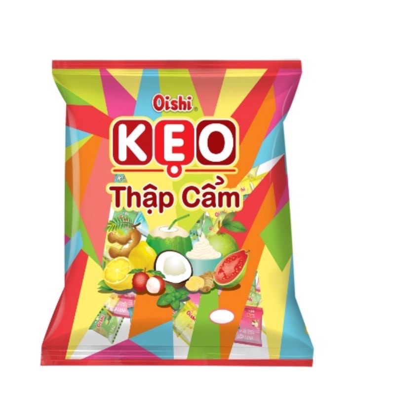 Kẹo đủ vị Oishi gói 90g