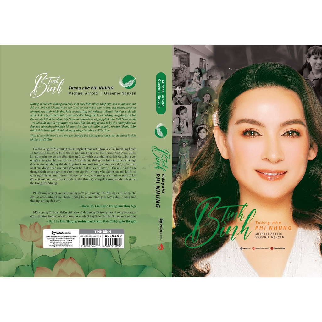 Sách Tịnh Bình - Tưởng Nhớ Phi Nhung (Bìa Cứng)
