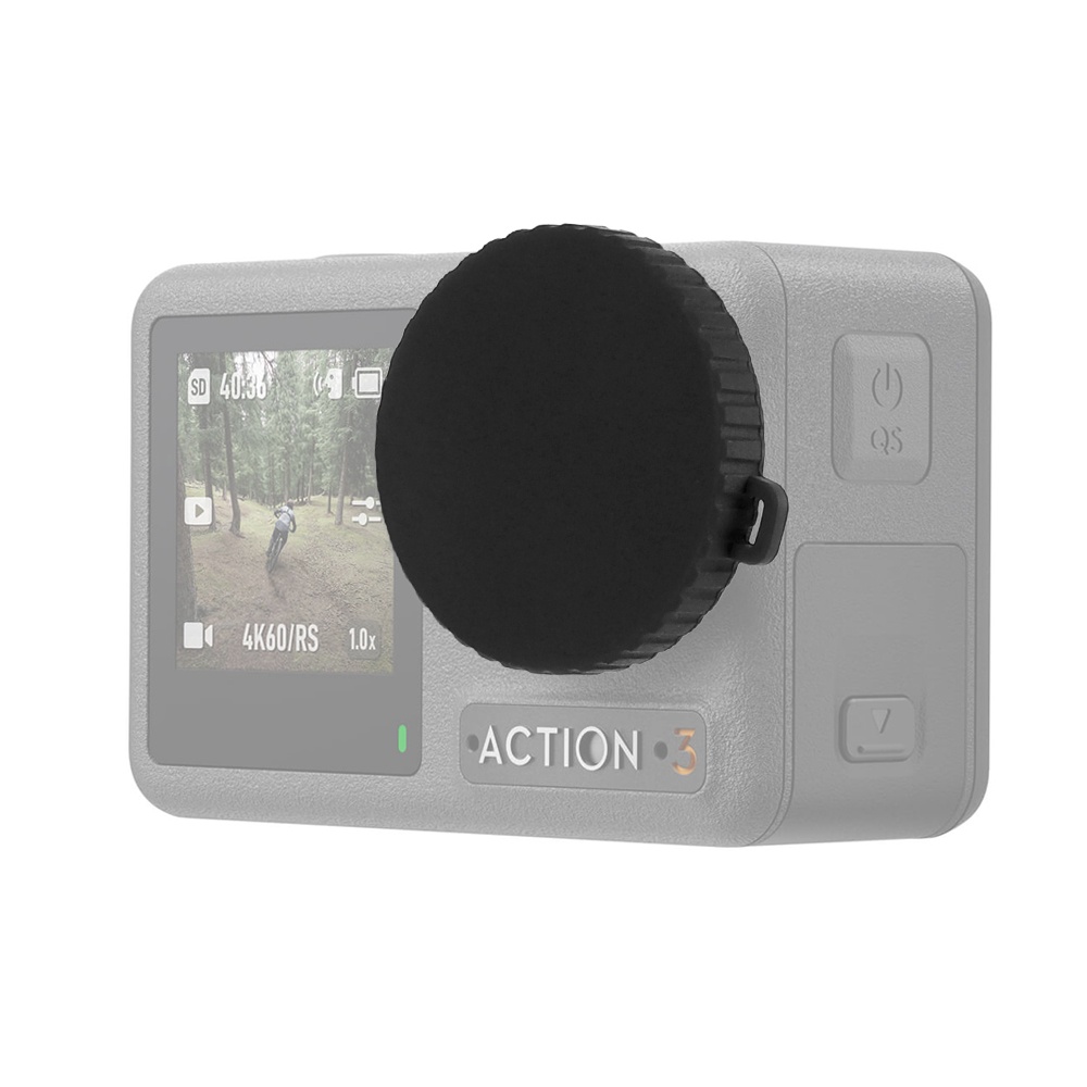 Smart eyes sports camera nắp đậy ống kính silicone cho dji osmo action 3 / dji action 4 phụ kiện nắp bảo vệ