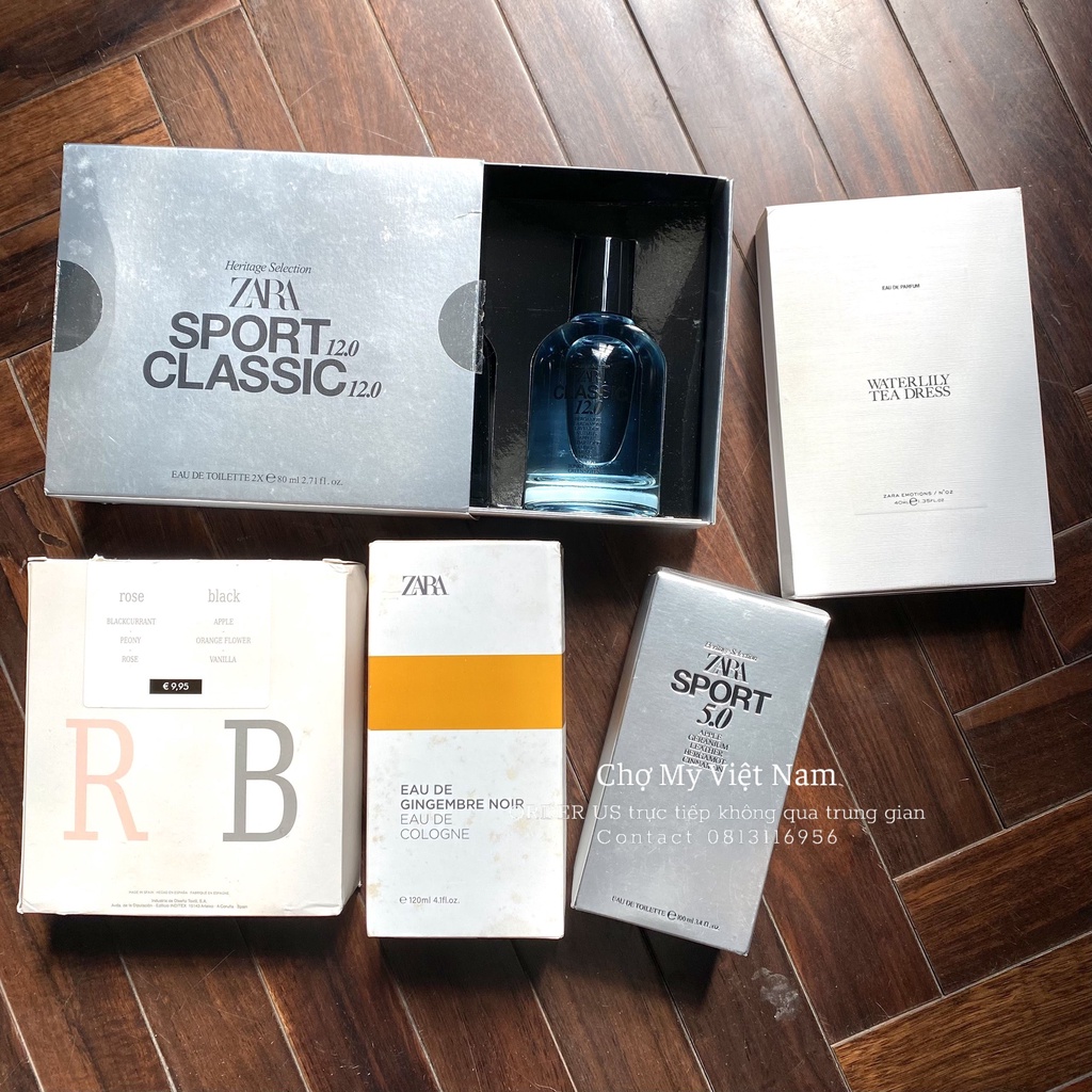 NHẬP MỸ - NƯỚC HOA ZARA SALE