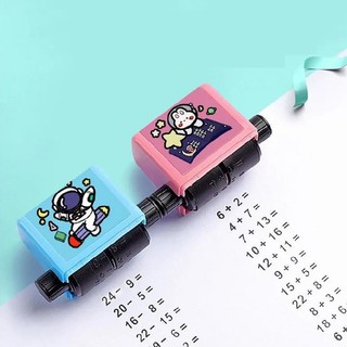 Tocawe New Roller Digital Teaching Stamp Within 100 Teaching Math Practice Questions