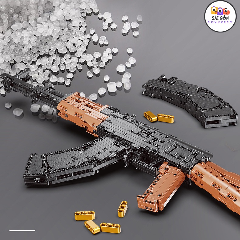 Đồ Chơi Lắp Ráp Mô Hình PUBG Súng AK47 XINGBAO XB-24006 Với 1393 PCS