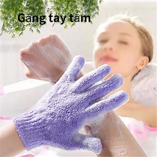 Găng tay tắm tẩy tế bào chết đa năng có thể massage và dưỡng ẩm cho da Găng tay tắm tẩy tế bào chết