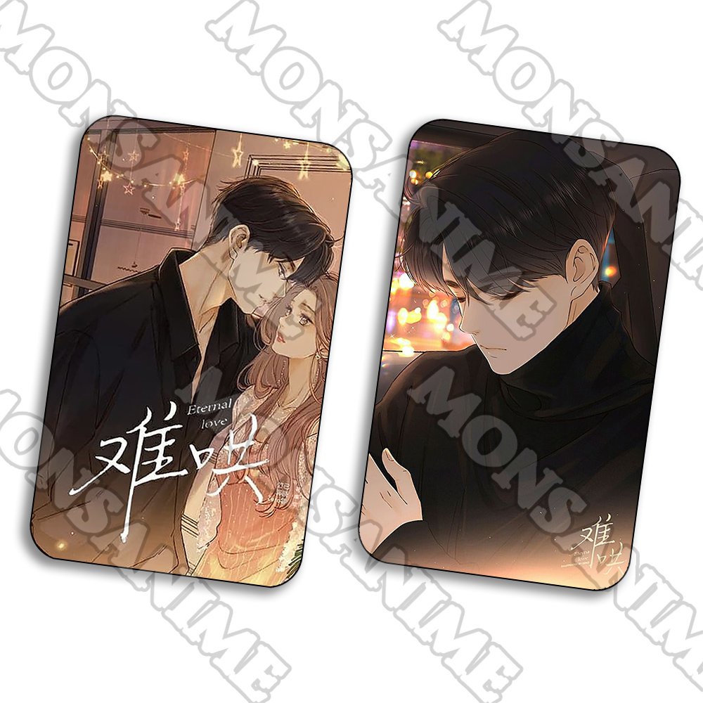 Ảnh card bo góc in hình KHÓ DỖ DÀNH ver PHÒNG SAO manhua thẻ bo viền 5*8cm anime chibi game sưu tầm 1 tấm