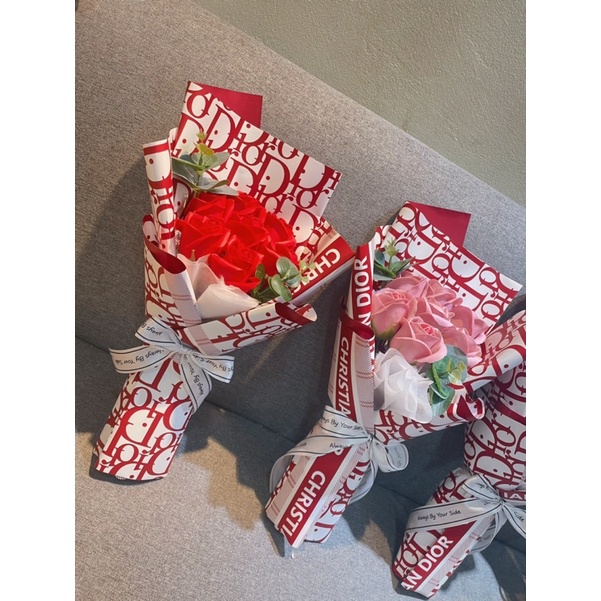 Hoa sáp bó 7 bông