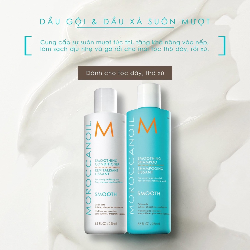 Dầu gội suôn mượt Moroccanoil Smooth 1000ML