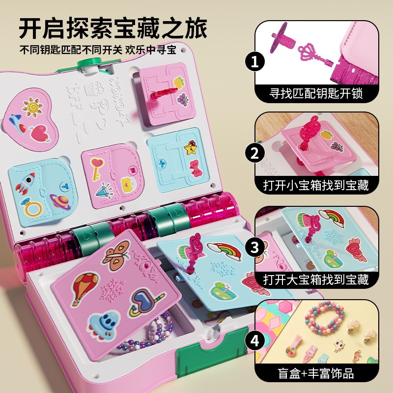 Sách Đồ Chơi Làm Quà Tặng Sinh Nhật 3-6 Tuổi Bất Ngờ Dành Cho Bé Gái