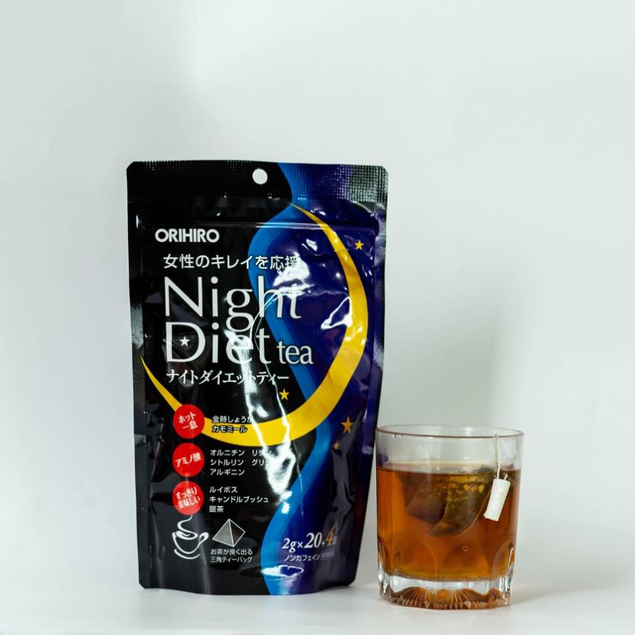 Trà giảm cân Night Diet Tea Orihiro 20 gói/túi và 24 gói/túi