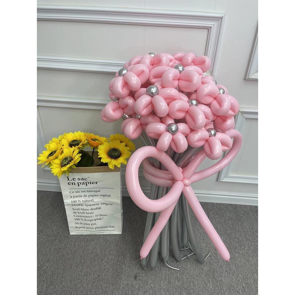 Dải Kim Loại Dài Tự Trang Trí Bong Bóng Hình Hoàng Tử Bé