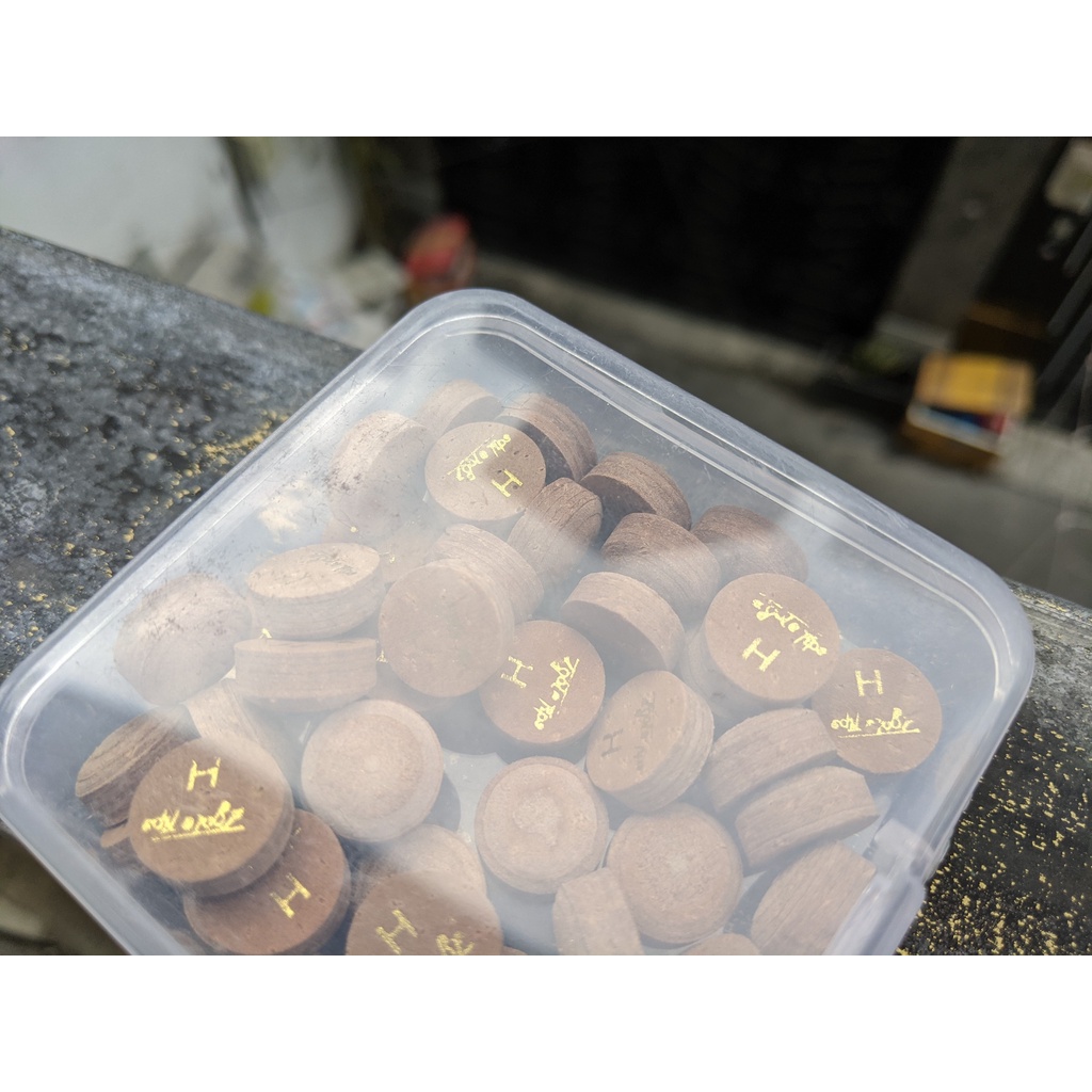 Đầu Cơ Bida - Đầu Tẩy Cơ Bida Da Bò 8 Lớp - Êm Ái Cho Độ Đàn Hồi Tốt