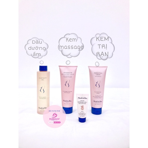 Set sản phẩm chăm sóc mẹ bầu Noodle Boo  - BAABEELAND