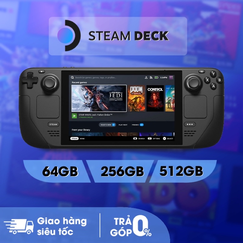 Steam Deck New 100% 10tr9 Hàng Order SSD SN740 1TB-2TB