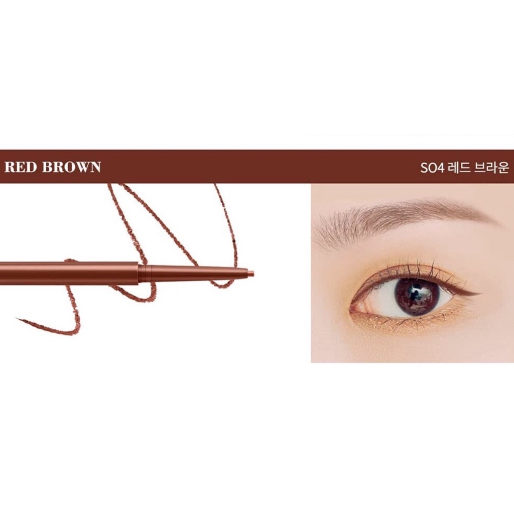 CHÌ KẺ MẮT CHỐNG TRÔI IM UNNY Skinny Fit Slim Pencil