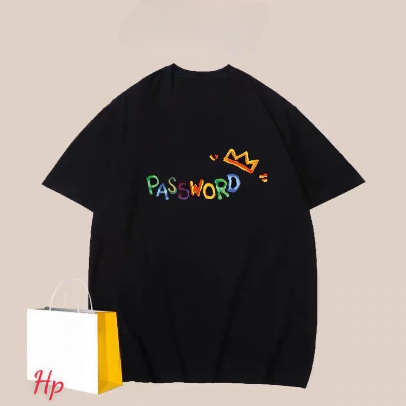 Áo phông chữ Password TH6