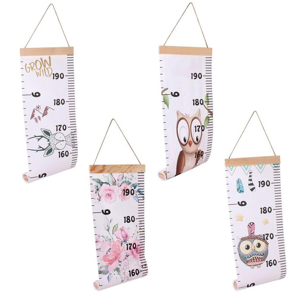ZAIJIE24 Thước Gỗ Đo Chiều Cao Treo Tường Trang Trí Phòng Bé