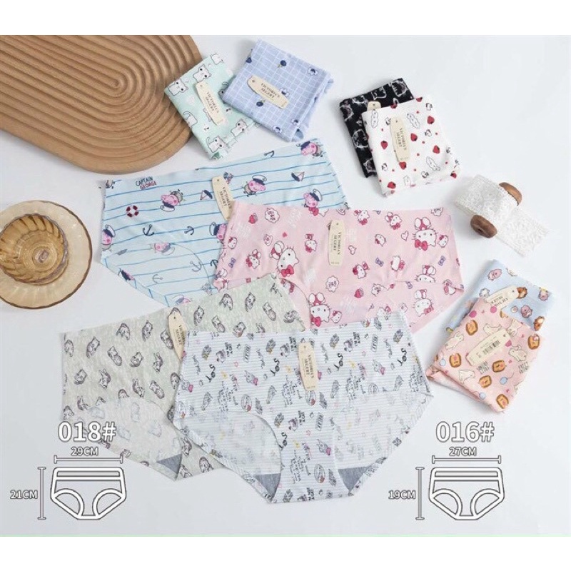 Quần lót su cute An Phương thông hơi không đường may dành cho bé gái,bạn nữ size từ 30-55kg