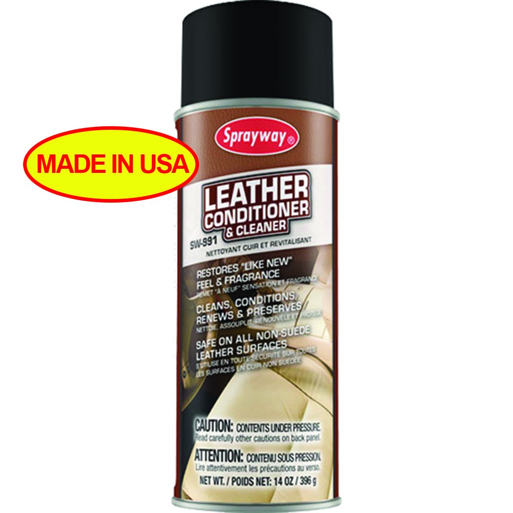 BÌNH XỊT DƯỠNG ẨM VÀ ĐÁNH BÓNG DA Sprayway Leather Conditioner & Cleaner SW-991