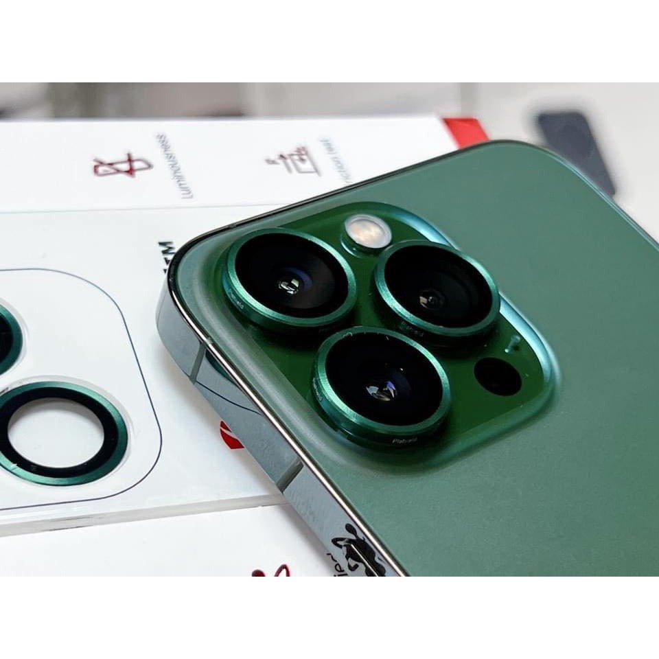 Miếng Dán Kính Camera Lens Zeelot Titanium Plshield Dành Cho iPhone 13 Pro Max / 13 Pro