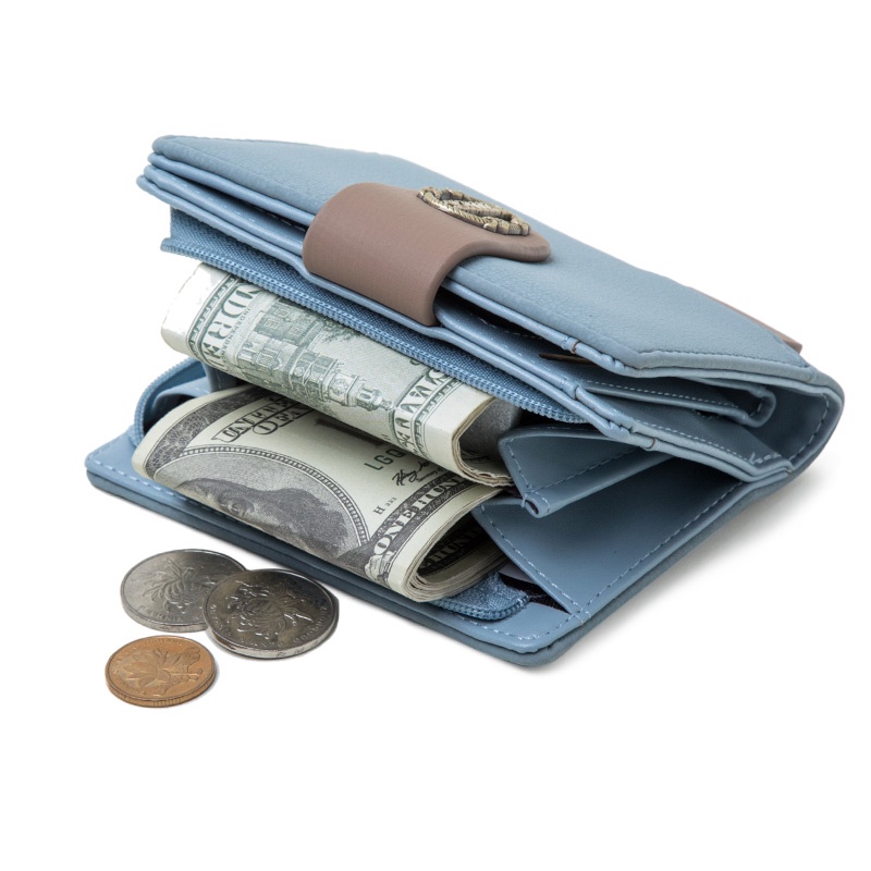 Ví Da Mềm Nhỏ Xinh Thời Trang Vintage Cho Nữ