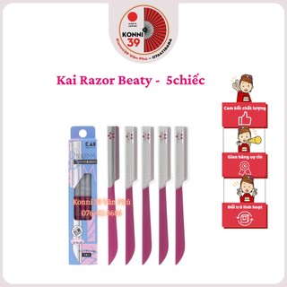 Dao cạo lông mày Kai Razor 1 chiếc, set 3 chiếc, set 5 chiếc Nhật Bản