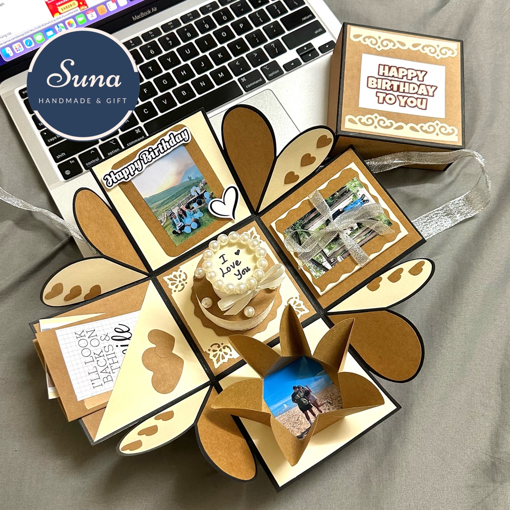 Love Box Album ảnh dạng hộp quà , quà tặng người yêu sinh nhật, kỉ niệm ý nghĩa và độc đáo nhất | Love Box 1