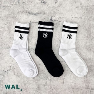Vớ mlb cổ cao two line small logo