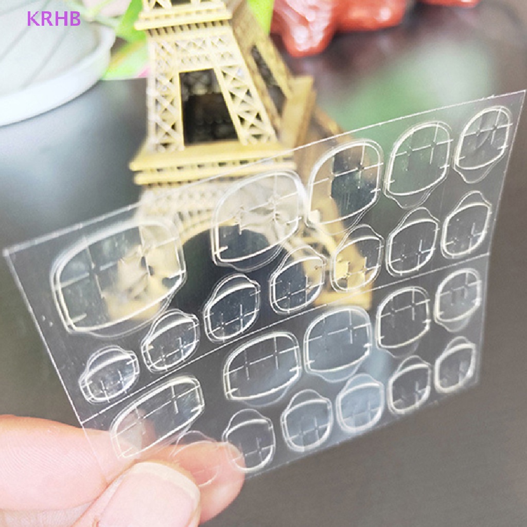 Krhb Bộ 72 Móng Tay Giả Xi Măng Màu Vàng Thạch Nâng Cao Móng Tay Mới