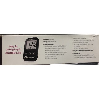 Máy đo đường huyết test tiểu đường glucerna