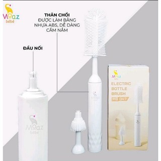 Bộ cọ rửa bình sữa điện Moaz Bébé MB047