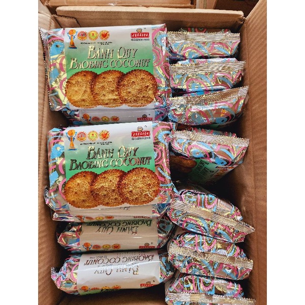 BÁNH QUY COCONUT CRACKER GÓI 178GR