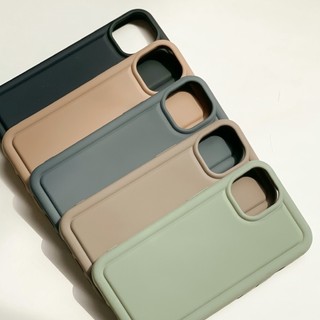 Ốp lưng silicon basic viền Bubble Stone/Gray C1897 1898