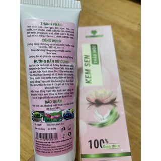 [ 30 gr ] Kem Sen Thảo Mộc Mẹ Ken