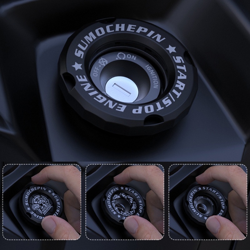 Vỏ Bọc Nút Khởi Động Xe Hơi Có Thể Xoay Được Tiện Dụng