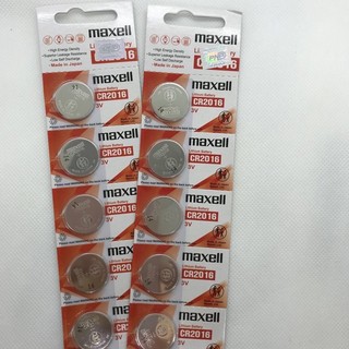 Pin cr 2016 maxell vỷ 5 viên