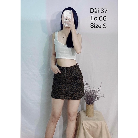 VÁY JEANS 2HAND FORM NGẮN SIÊU XINH
