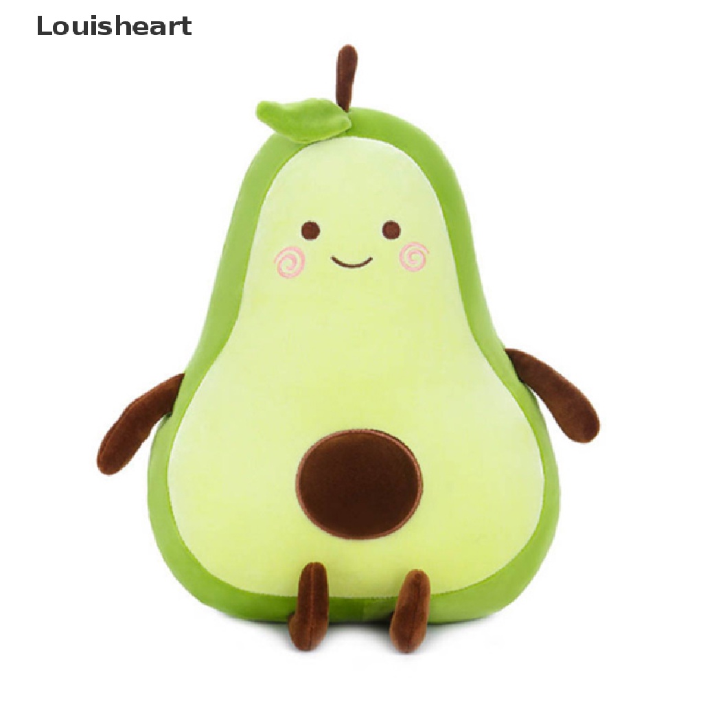 Gối Nhồi Bông Louisheart 2CM Hình Trái Bơ Mềm Mại Đáng Yêu