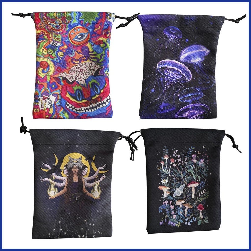 Túi Dây Rút Bảo Vệ Bài Tarot Đa Năng Tiện Dụng