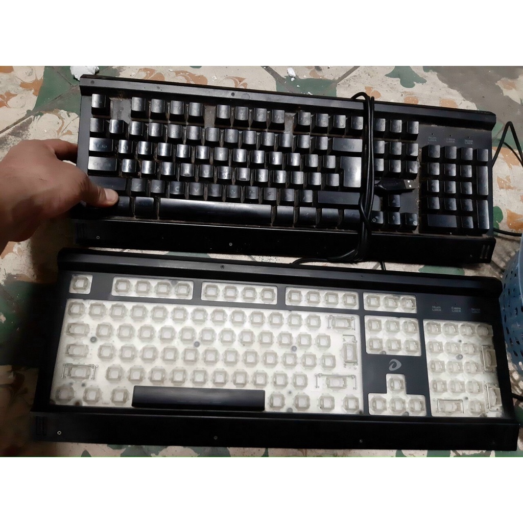 Bàn phím giả cơ Tomato Led RGB cổng USB dùng cho game thủ, văn phòng - Bàn phím cũ cổng USB cho PC, Desktop