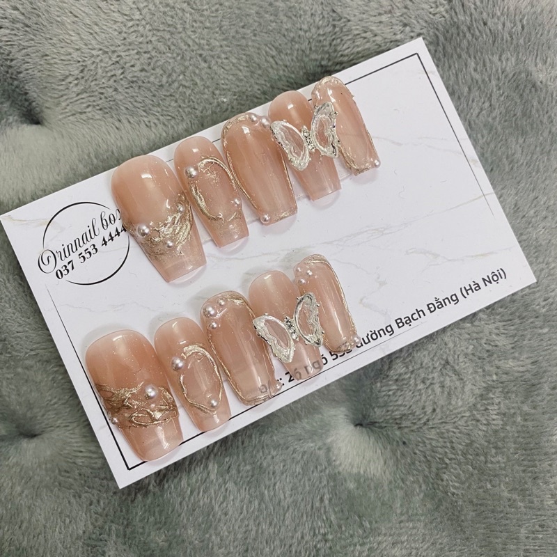 Nailbox vẽ viền nổi