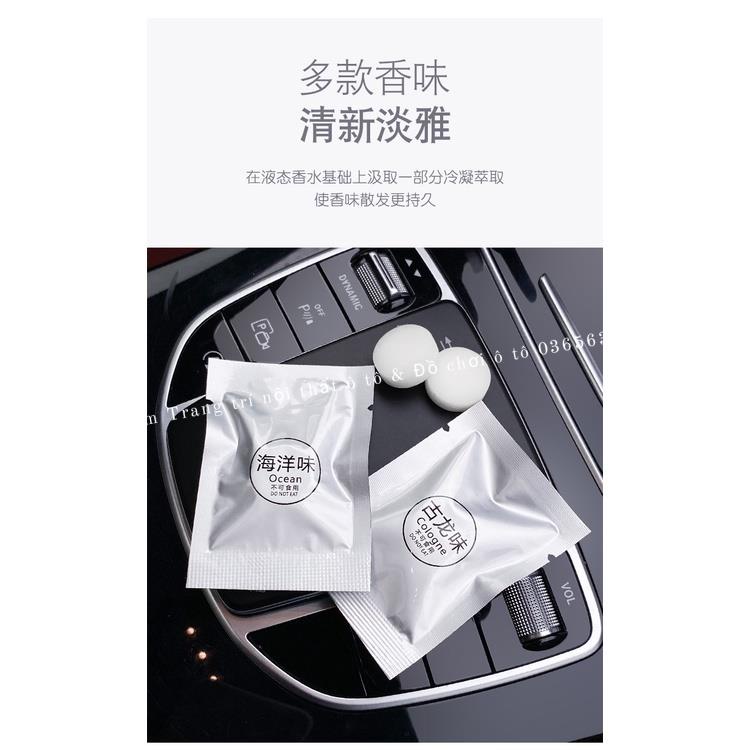 Sáp Thơm Ô Tô - Viên sáp thơm thay thế gấu nước hoa-176