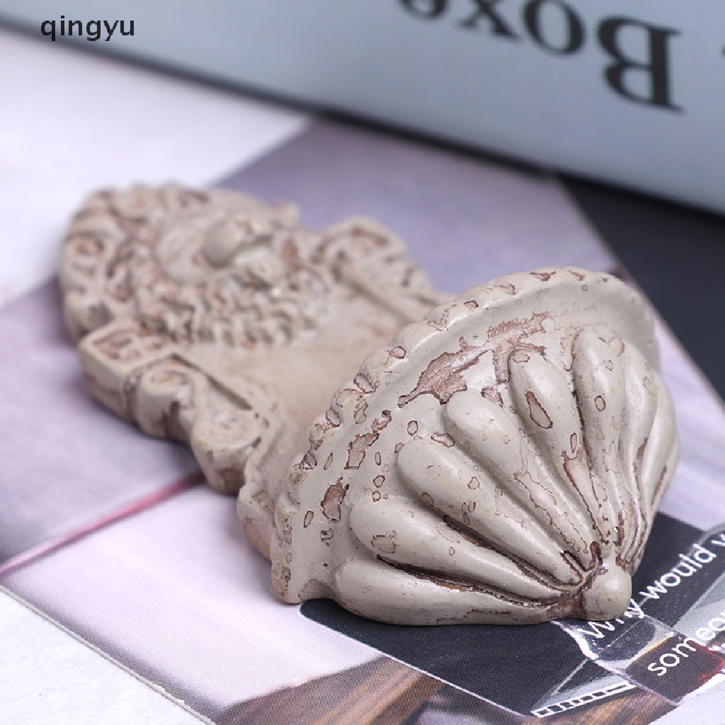Qingyu Mô Hình Đầu Sư Tử Mini Trang Trí Tường Nhà Búp Bê