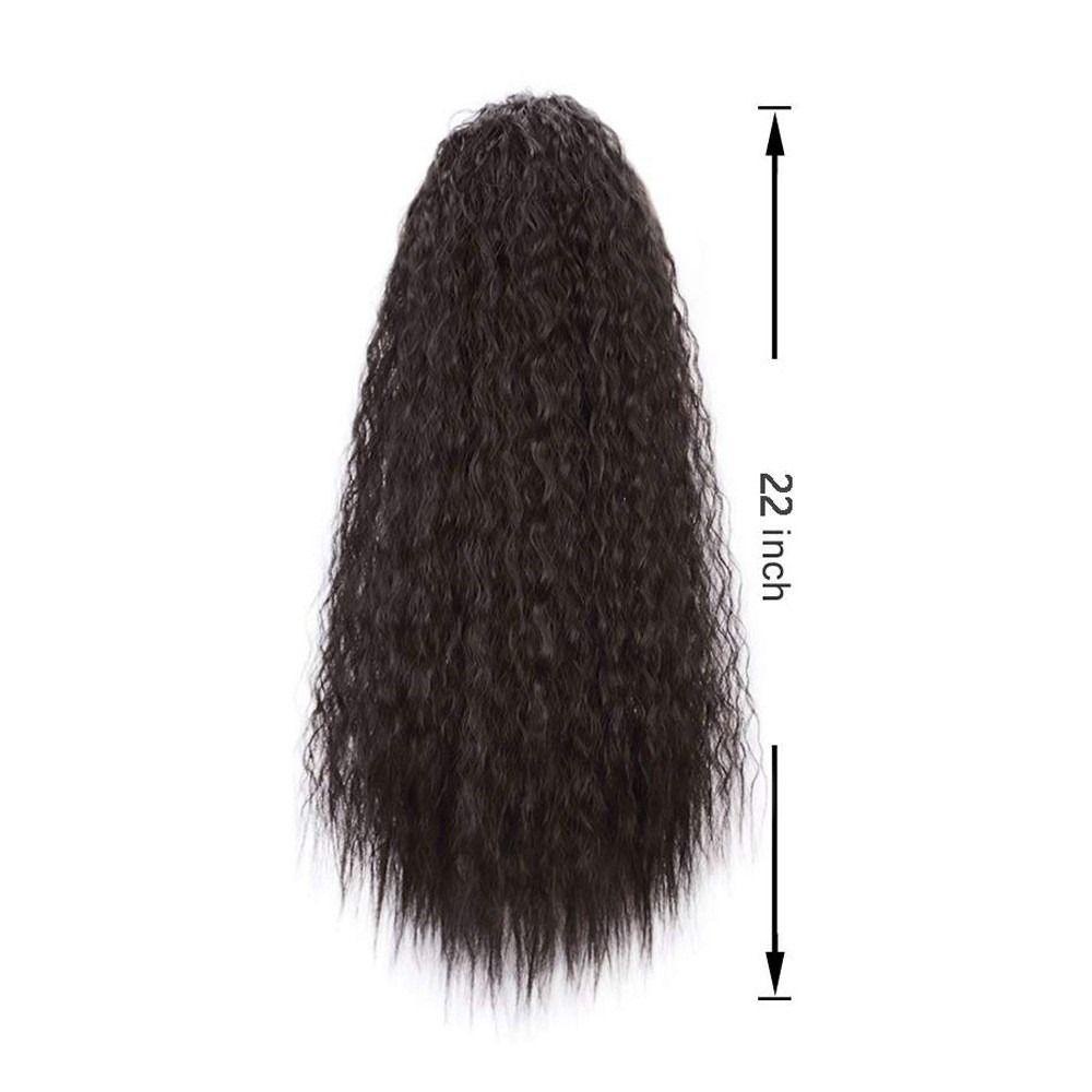 LOMBARD Tóc Giả Nối Dài Xoăn Dày Tự Nhiên Mềm Mại Chất Lượng Cao