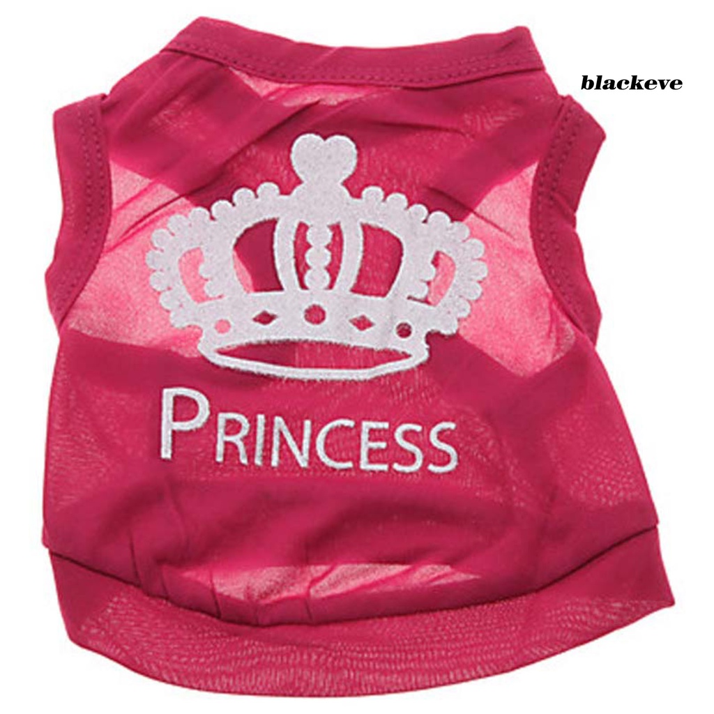 Áo Thun Polyester Thoáng Khí In Họa Tiết blackeve Thời Trang Xuân Hè Cho Cún Cưng