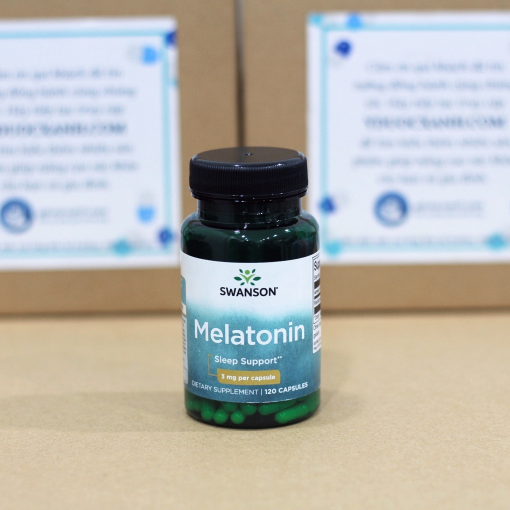 SWANSON MELATONIN, 60 - 120 viên, Hỗ trợ giấc ngủ ngon