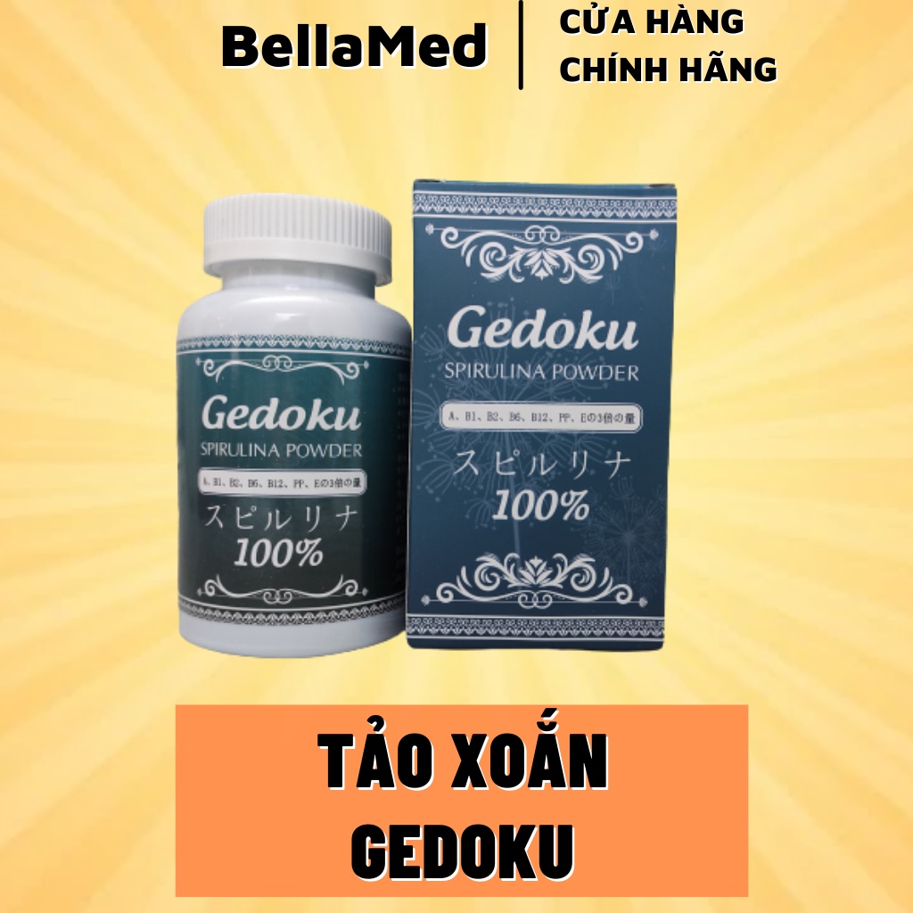 TẢO XOẮN GEDOKU NHẬT BẢN DẠNG BỘT