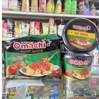 Mì trộn Omachi Sốt Spaghetti Gói 91g