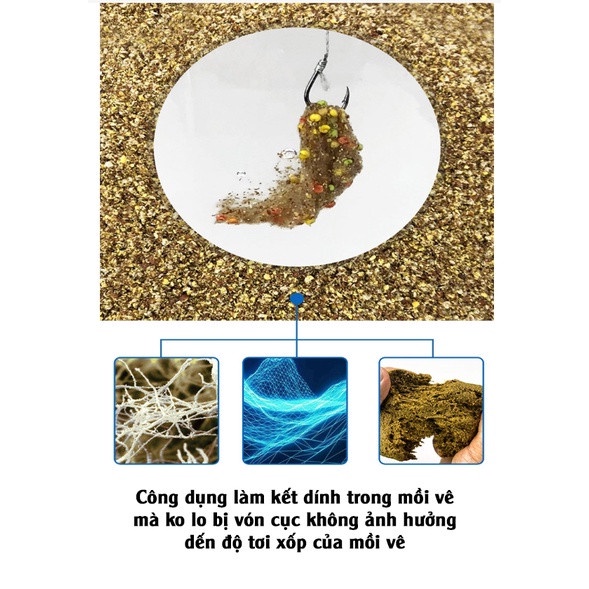 Bột tơ nhện hàng thái lan loại 1 chai 100g chất lượng